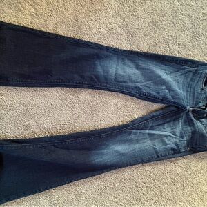 American Eagle Outfitters Dark Blue Flare Jeans